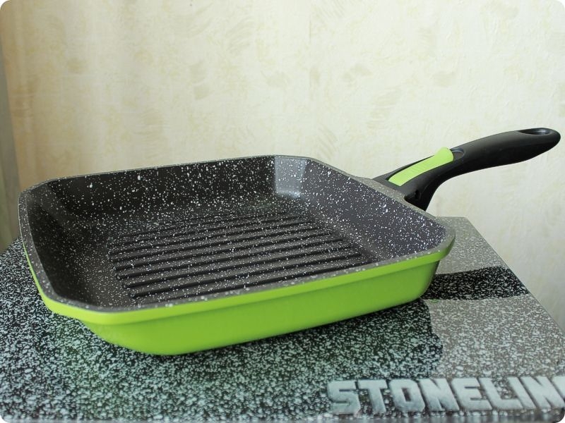 Stoneline® серия «Imagination» сковорода-барбекю 26x26 см. с каменным антипригарным покрытием Арт. WX 16441